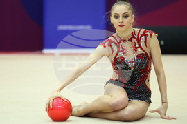 Официално контролно на националния отбор по художествена гимнастика