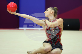 Официално контролно на националния отбор по художествена гимнастика