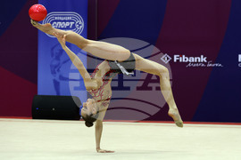 Официално контролно на националния отбор по художествена гимнастика