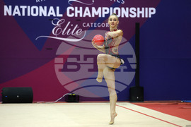 Официално контролно на националния отбор по художествена гимнастика