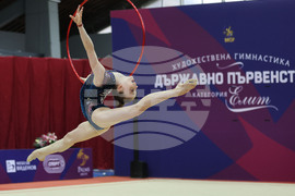 Официално контролно на националния отбор по художествена гимнастика