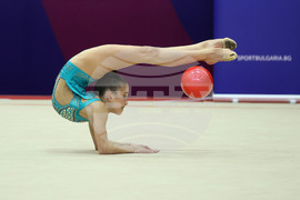 Официално контролно на националния отбор по художествена гимнастика
