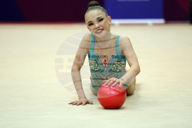 Официално контролно на националния отбор по художествена гимнастика