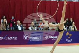 Официално контролно на националния отбор по художествена гимнастика