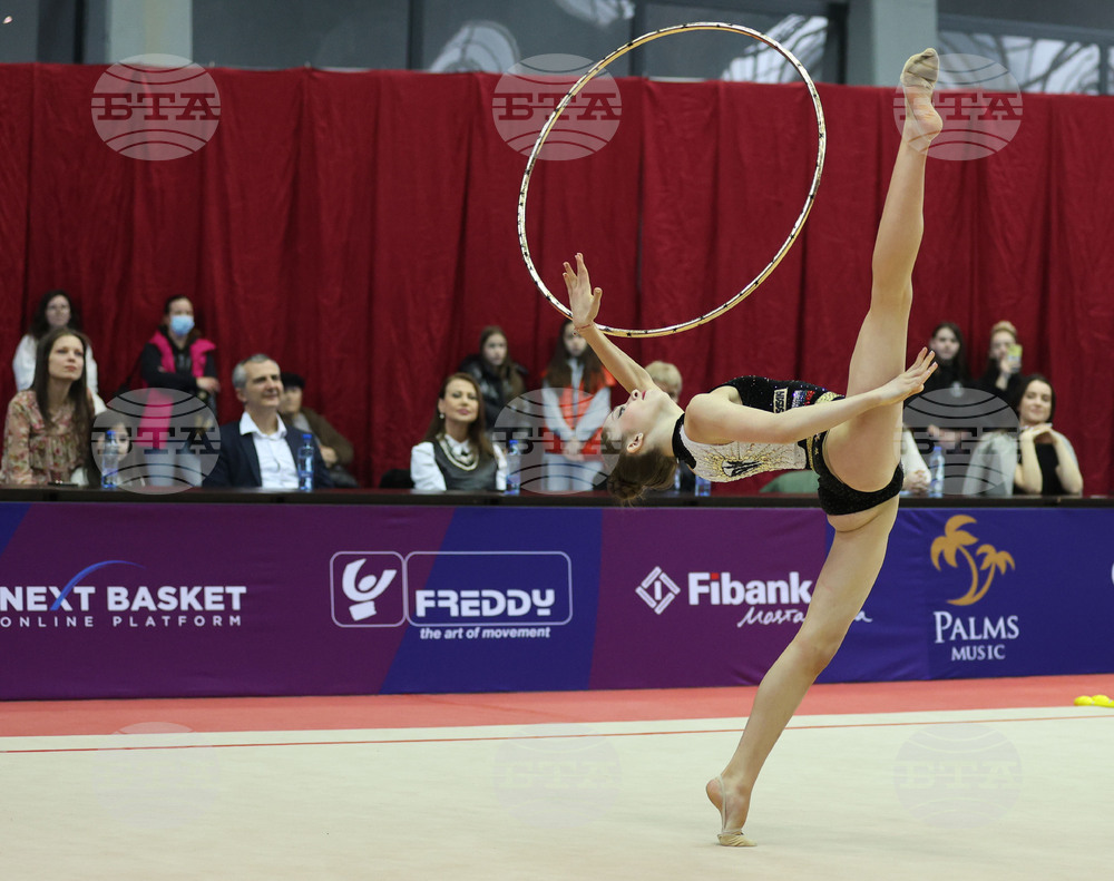 Официално контролно на националния отбор по художествена гимнастика