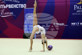 Официално контролно на националния отбор по художествена гимнастика