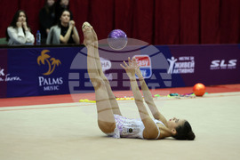 Официално контролно на националния отбор по художествена гимнастика