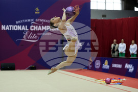 Официално контролно на националния отбор по художествена гимнастика