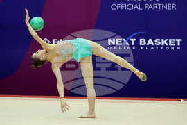 Официално контролно на националния отбор по художествена гимнастика