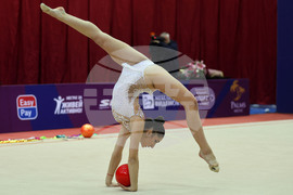 Официално контролно на националния отбор по художествена гимнастика