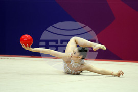 Официално контролно на националния отбор по художествена гимнастика