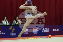 Официално контролно на националния отбор по художествена гимнастика