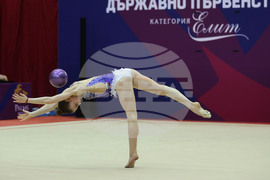 Официално контролно на националния отбор по художествена гимнастика