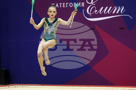 Официално контролно на националния отбор по художествена гимнастика