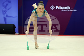 Официално контролно на националния отбор по художествена гимнастика