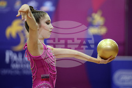 Официално контролно на националния отбор по художествена гимнастика