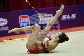 Официално контролно на националния отбор по художествена гимнастика