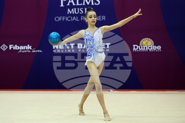 Официално контролно на националния отбор по художествена гимнастика