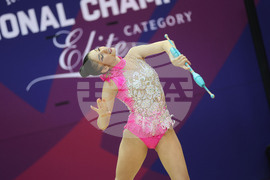 Официално контролно на националния отбор по художествена гимнастика