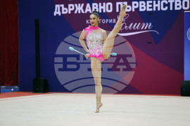 Официално контролно на националния отбор по художествена гимнастика