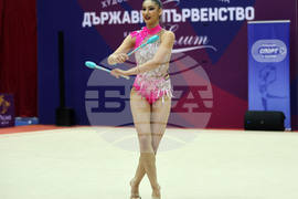 Официално контролно на националния отбор по художествена гимнастика
