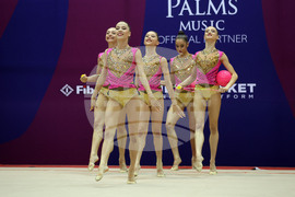 Официално контролно на националния отбор по художествена гимнастика