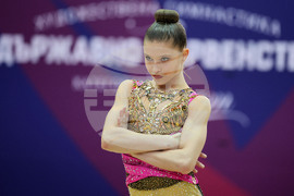 Официално контролно на националния отбор по художествена гимнастика