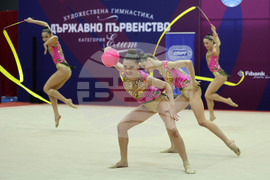 Официално контролно на националния отбор по художествена гимнастика