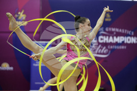 Официално контролно на националния отбор по художествена гимнастика
