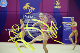 Официално контролно на националния отбор по художествена гимнастика