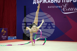 Официално контролно на националния отбор по художествена гимнастика