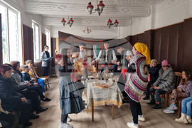 Село Костанденец - читалище - възстановка