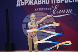 Официално контролно на националния отбор по художествена гимнастика