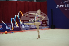 Официално контролно на националния отбор по художествена гимнастика