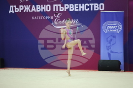 Официално контролно на националния отбор по художествена гимнастика