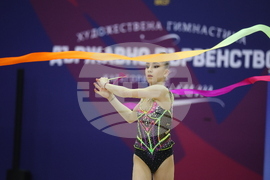 Официално контролно на националния отбор по художествена гимнастика