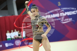Официално контролно на националния отбор по художествена гимнастика