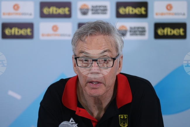 Ботевград - ЕвроБаскет 2025 - брифинг - Гордън Хърбърт