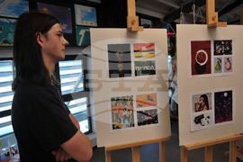 Бургас - НХА- детска лятна академия - изложба