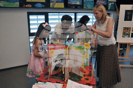 Бургас - НХА- детска лятна академия - изложба