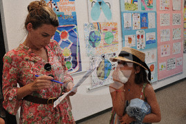 Бургас - НХА- детска лятна академия - изложба