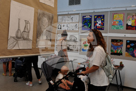 Бургас - НХА- детска лятна академия - изложба