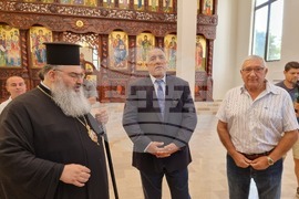 Каспичан - Бойко Борисов - нова църква