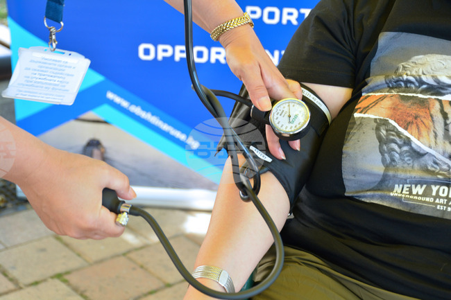 Безплатно измерване на кръвното налягане и кардиологични прегледи ще се извършват в Разлог 