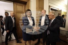 "БСП за България" - "Демократична България" - консултации