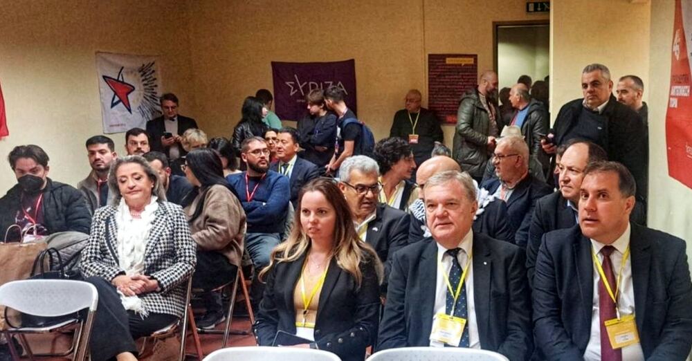 Коалиция “ЛЕВИЦАТА!”: Делегацията на „ЛЕВИЦАТА!“ бе отличена на срещата на чуждестранните делегати на Конгреса на СИРИЗА