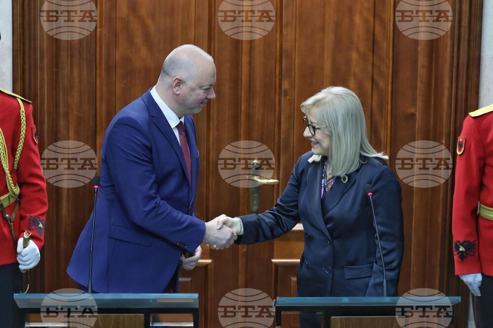 Република Албания - Росен Желязков - Линдита Никола - пресконференция
