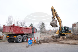 Пловдив - първа копка - изграждане на улица