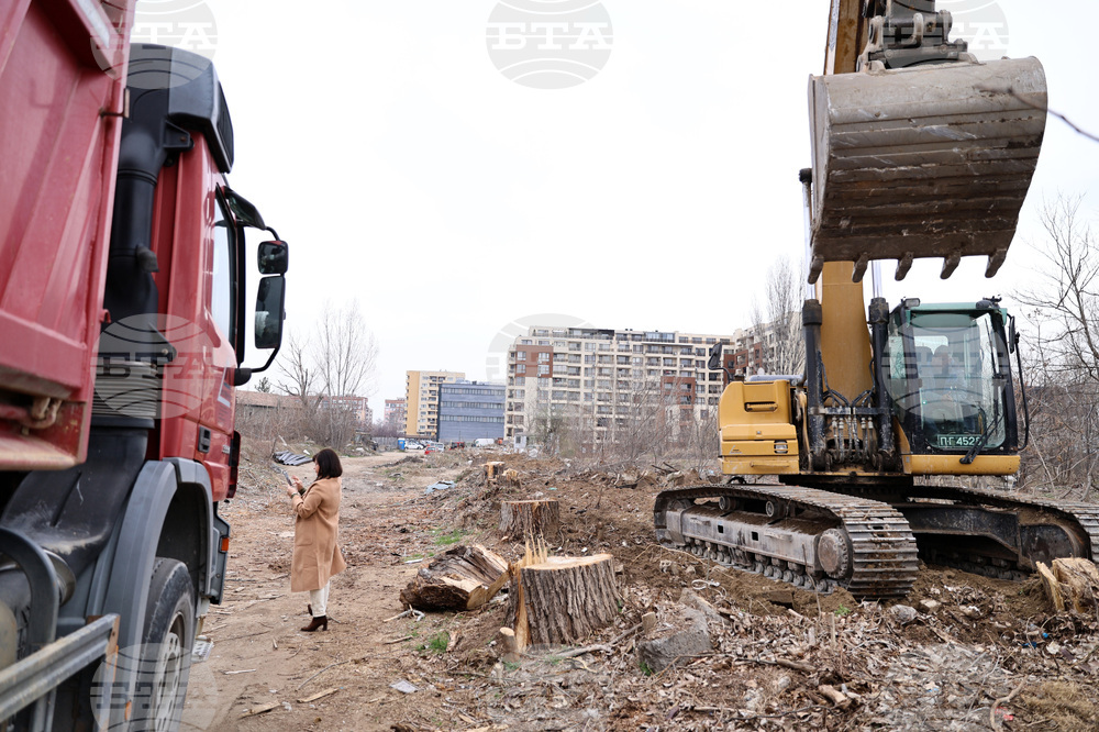 Пловдив - първа копка - изграждане на улица