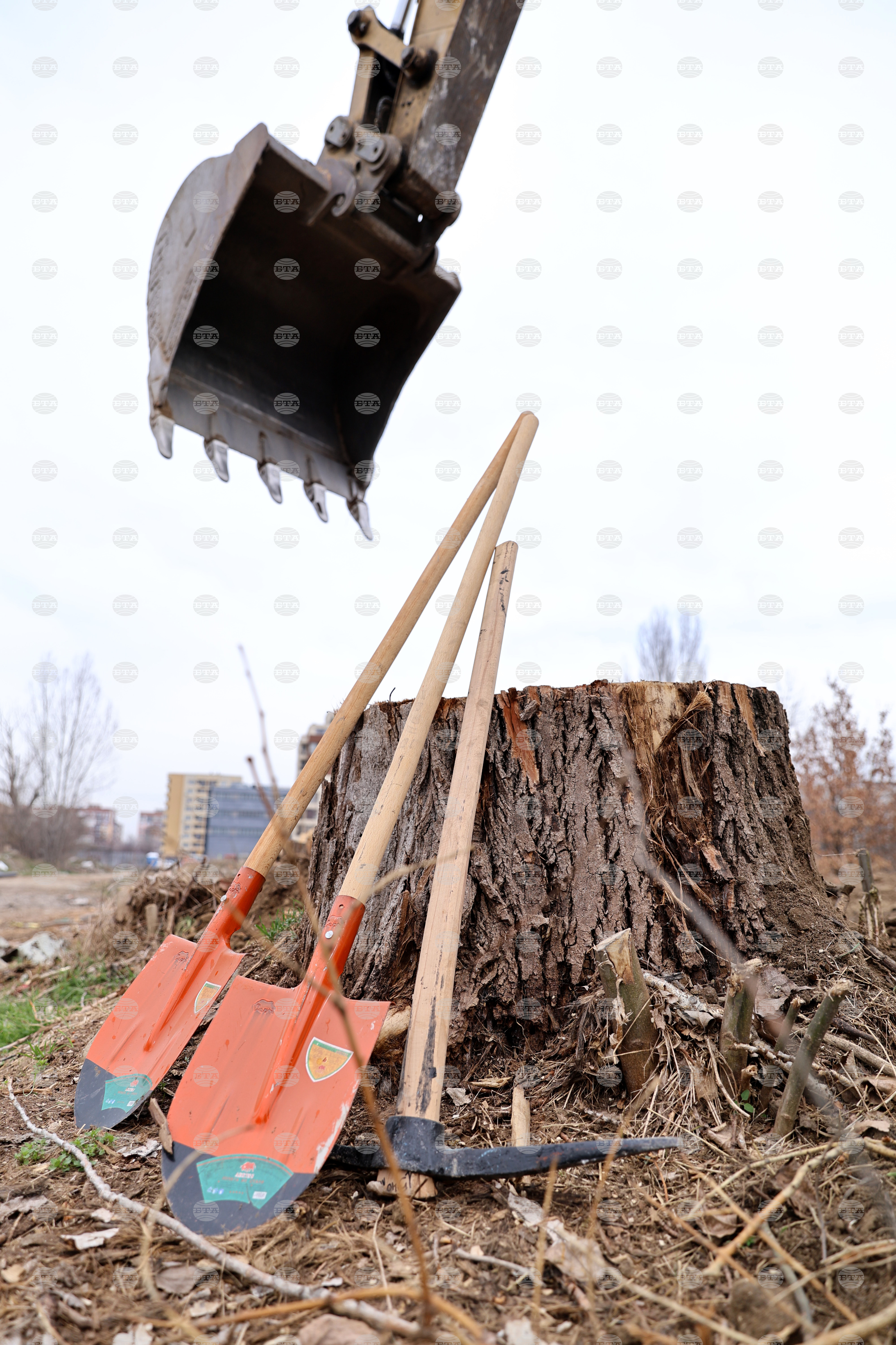 Пловдив - първа копка - изграждане на улица